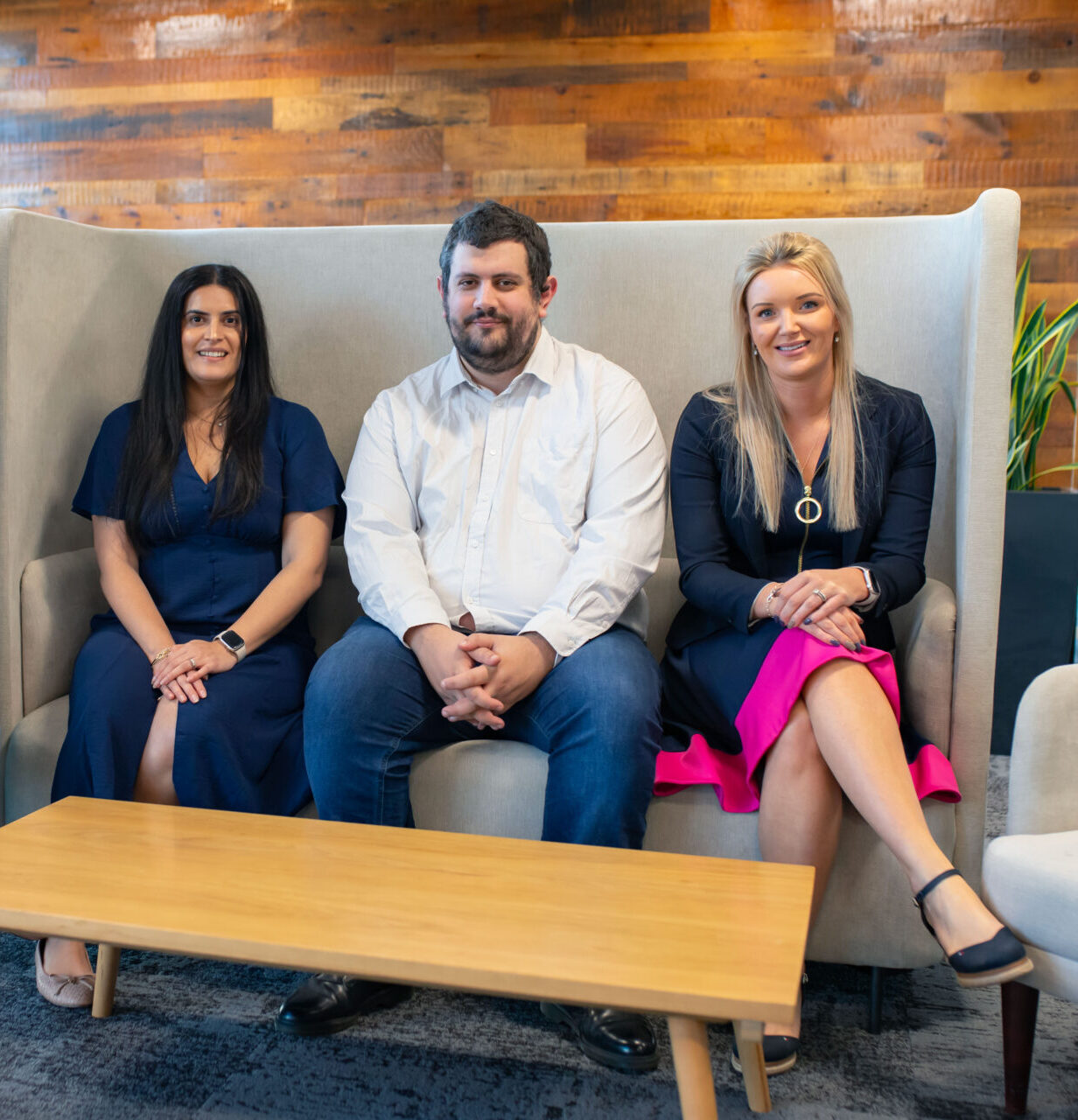 members of the EMW residential conveyancing team sit in milton keynes office offering legal services in northamptonshire watford and london